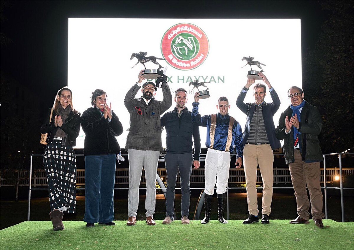 تی اس وسیمه مادیان متعلق به مالکین ایرانی موفق شد در مسابقهی جایزه بزرگ و بلکتایپ «پری حیان» در کشور فرانسه به عنوان قهرمانی دست یابد.