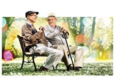 صدای سالمندی از نیمکت پارک