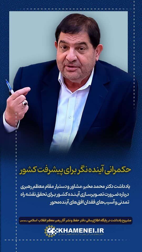 حکمرانی آیندهنگر برای پیشرفت کشور حکمرانی آیندهنگر برای پیشرفت کشور