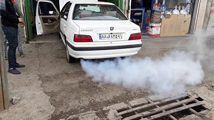 آسمان زیر چرخ خودروهای فرسوده