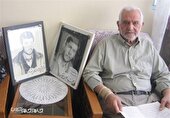 پدر شهیدان والامقام کمالی‌مقدم به فرزندان شهیدش پیوست