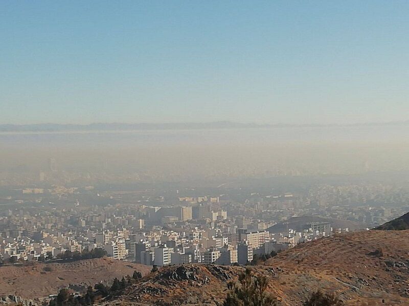 خیمه سنگین آلودگی فسیلی بر آسمان مشهد یک ماهه شد خیمه سنگین آلودگی فسیلی بر آسمان مشهد یک ماهه شد