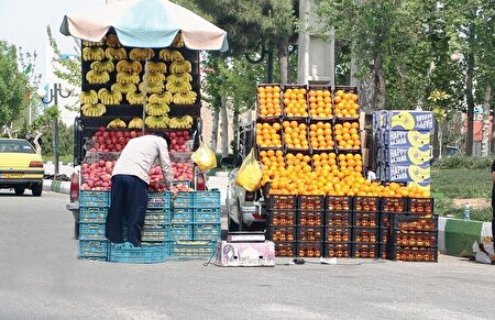 میوه در سبد دلالان
