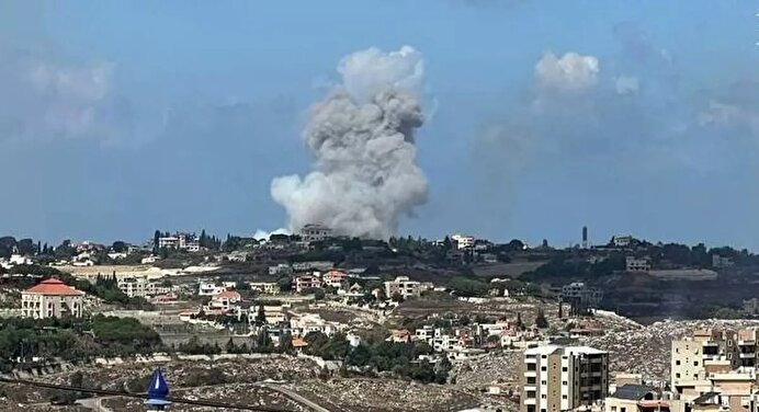 ببینید | تداوم حملات به لبنان در میانه رقابت دولت‌ها