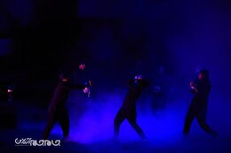 گزارش تصویری | اجرای نوا نمایش هامان همزمان با ایام عزاداری بانوی دو عالم