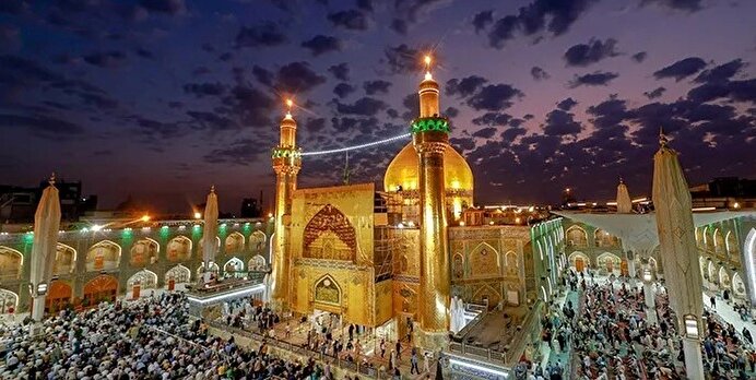 ببینید | حال و هوای حرم امیرالمومنین (ع)