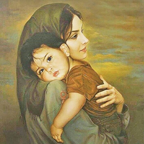 مادرم، شعر آرامش من