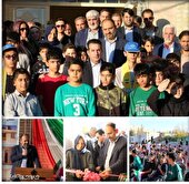 افتتاح مدرسه چهار کلاسه خیر ساز بانو محبان