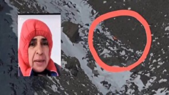 کشف پیکر بی جان بانوی کوهنورد
