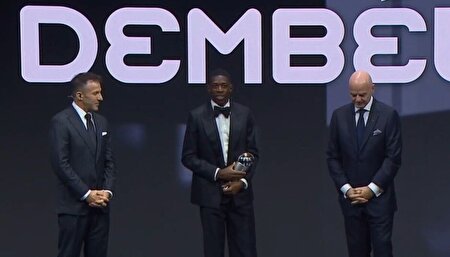 عثمان دمبله بهترین بازیکن سال فیفا شد