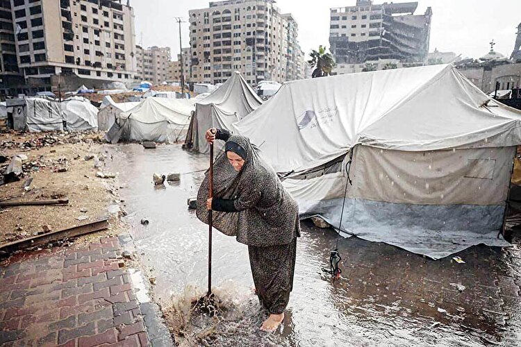 زمستان غمبار غزه