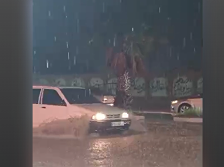 ببینید | طوفان شدید در هرمزگان