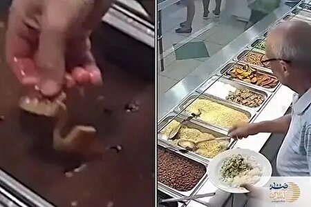 ببینید | دندان در غذا!