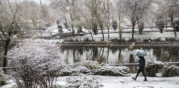 ادامه بارش برف در مشهد تا روز یکشنبه