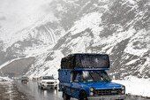جاده‌ های چهار استان ایران زیر بارش برف | تردد بدون زنجیر چرخ ممنوع