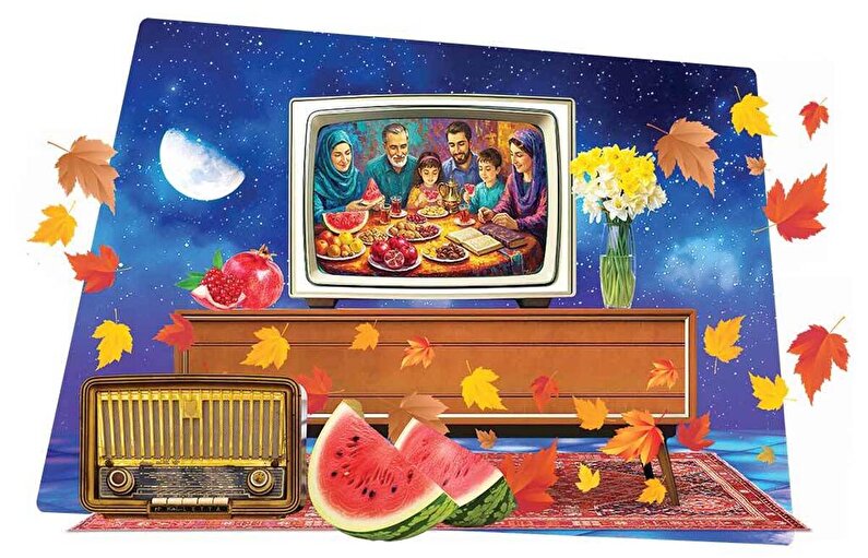 سفره یلدایی رسانه ملی