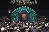 مراسم عزاداری شب شهادت حضرت زهرا (س) در حسینیه امام خمینی (ره)