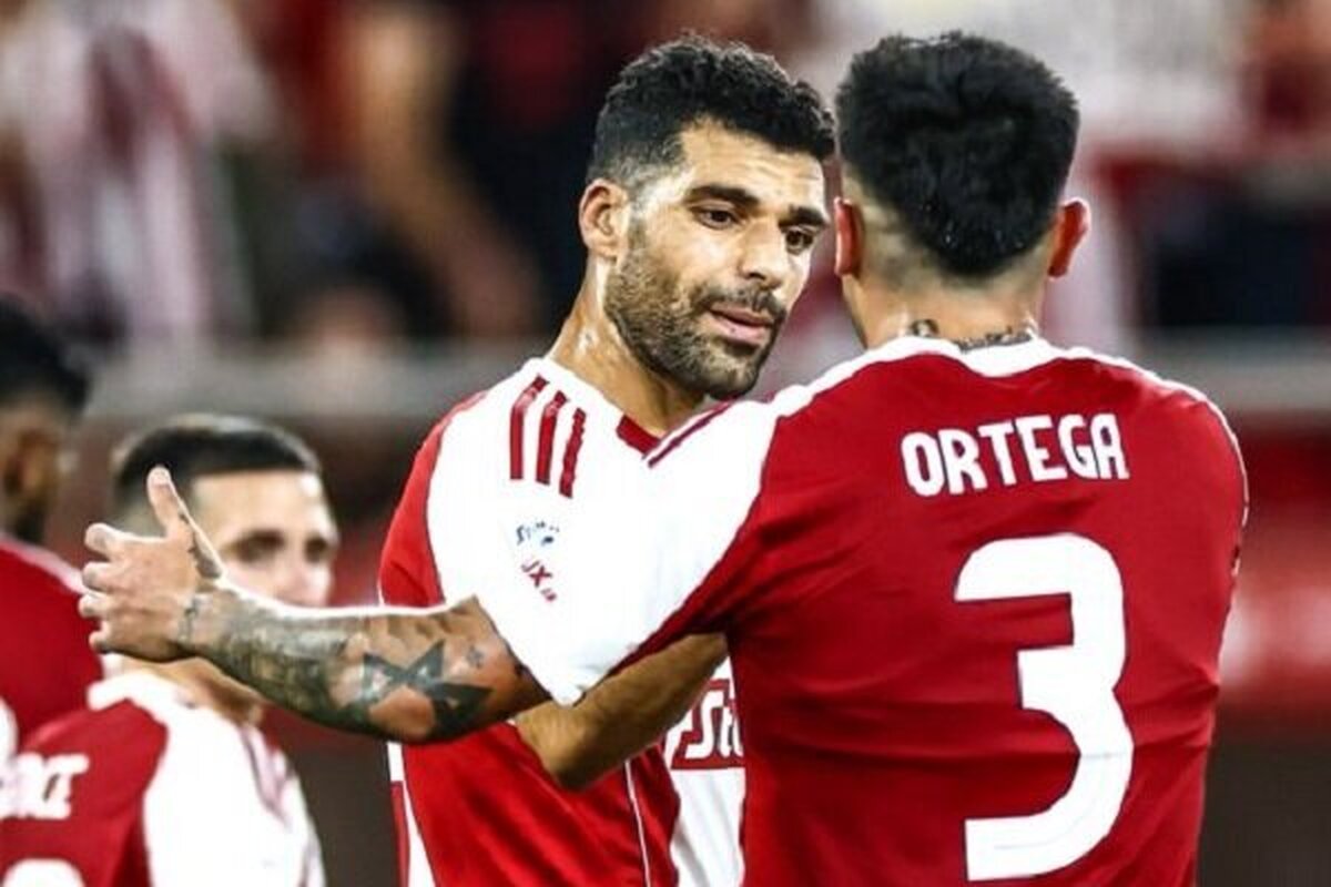 مهاجم تیم ملی فوتبال ایران در لیست المپیاکوس برای بازی با رئال مادرید قرار گرفت.