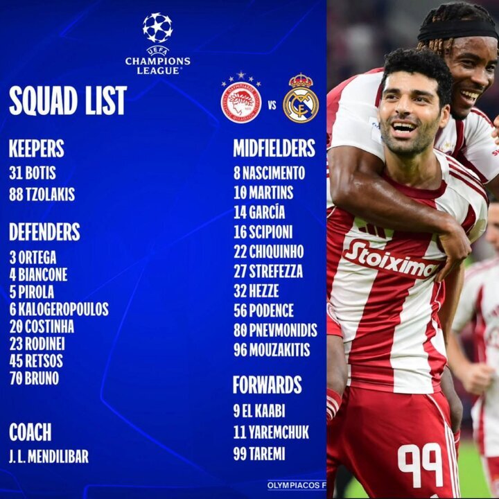 مهاجم تیم ملی ایران آماده تقابل با رئال مادرید