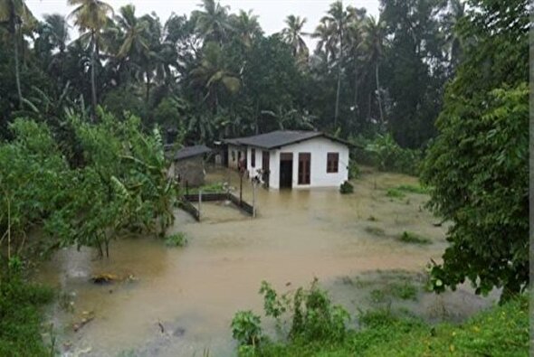 ۶۹ کشته و هزاران بی‌خانمان بر اثر طوفان هولناک در سریلانکا