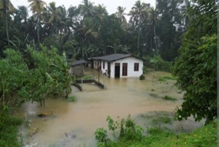 ۶۹ کشته و هزاران بی‌خانمان بر اثر طوفان هولناک در سریلانکا