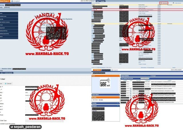 عکس | دسته گل گروه هکری حنظله برای یک دانشمند هسته‌ای رژیم صهیونیستی