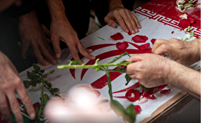 تشییع پیکر سخنگوی سپاه پاسداران در مصلای امام خمینی(ره)