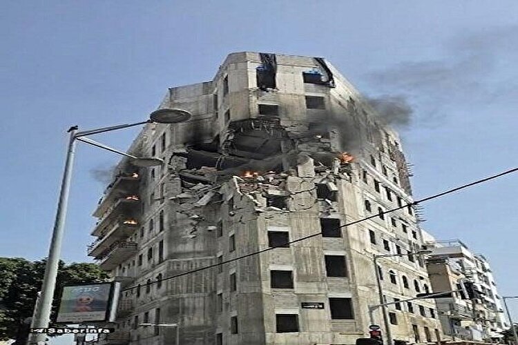 صدای انفجارهای مهیب در تل‌ آویو