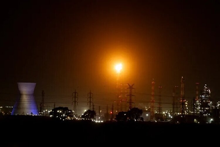 انفجار در حیفا به دنبال حمله موشکی ایران