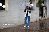 باران و باد در تهران