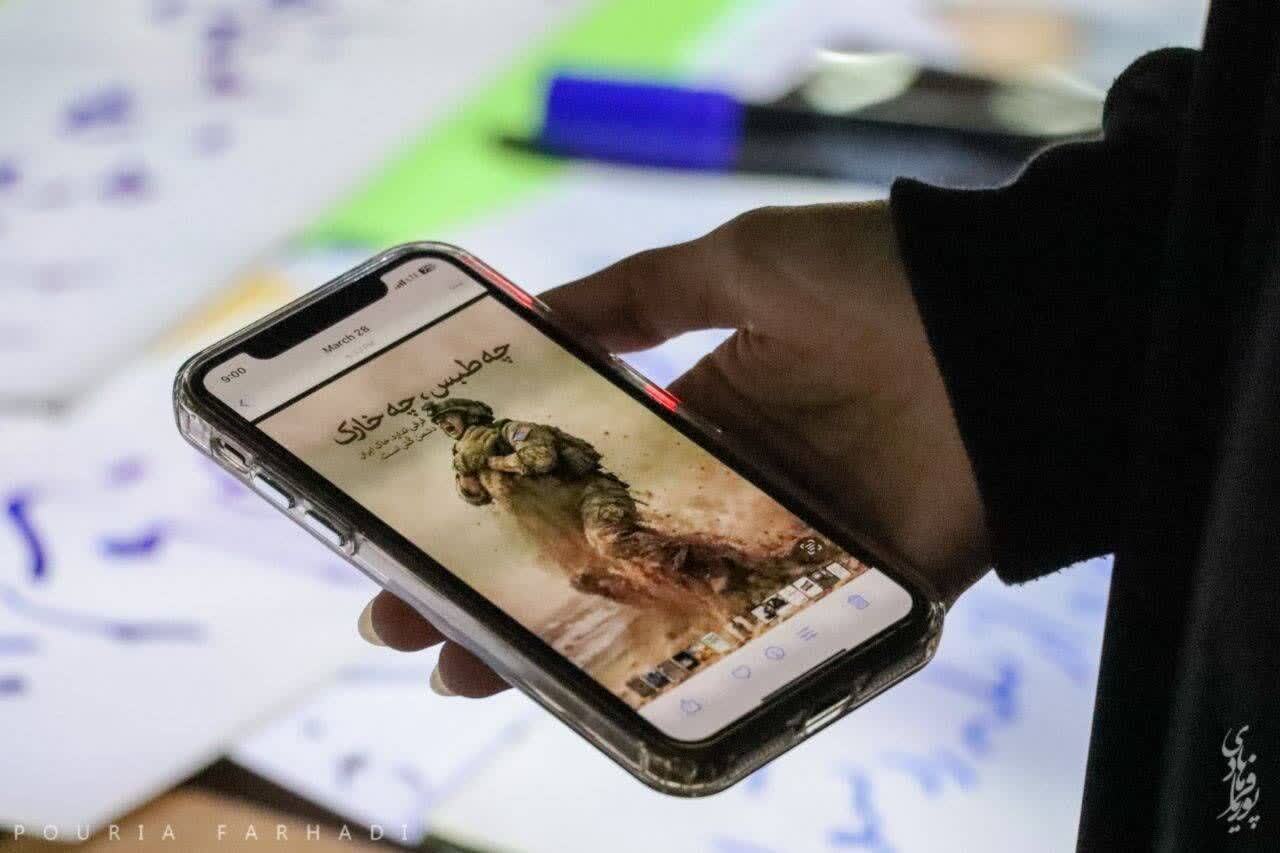 خوشنویسان شهرکردی پای کار اجتماعات شبانه