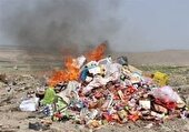 کشف و معدوم‌سازی یک تن مواد غذایی فاسد در اندیمشک