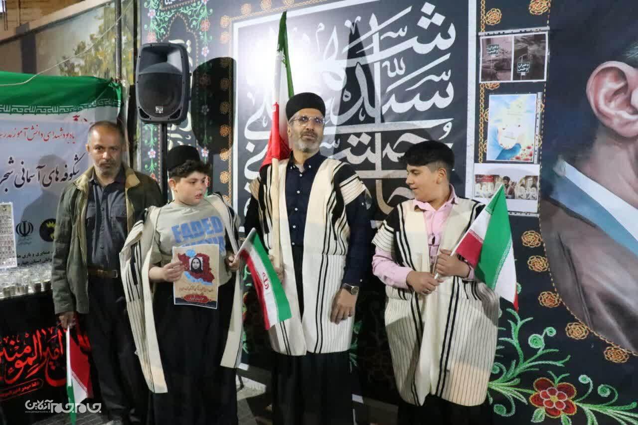 جامعه ورزشی چهارمحال و بختیاری در سوگ کودکان شهید مدرسه «شجره طیبه» +تصاویر