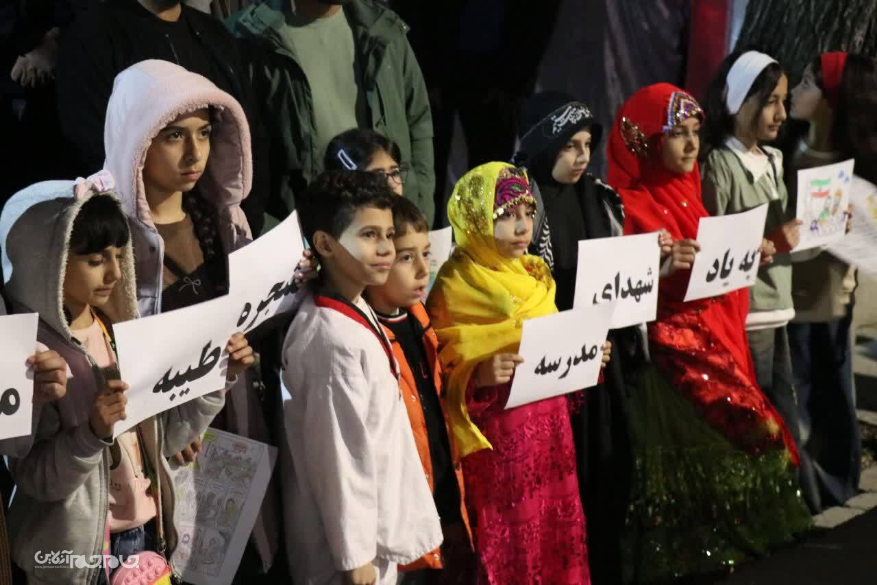 جامعه ورزشی چهارمحال و بختیاری در سوگ کودکان شهید مدرسه «شجره طیبه» +تصاویر