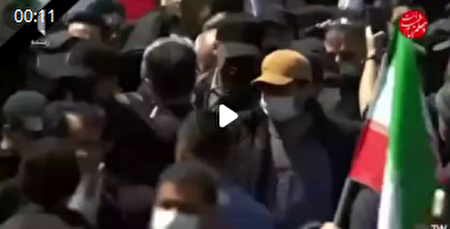 ببینید | حضور رئیس‌جمهور در مراسم چهلمین روز شهادت رهبر انقلاب