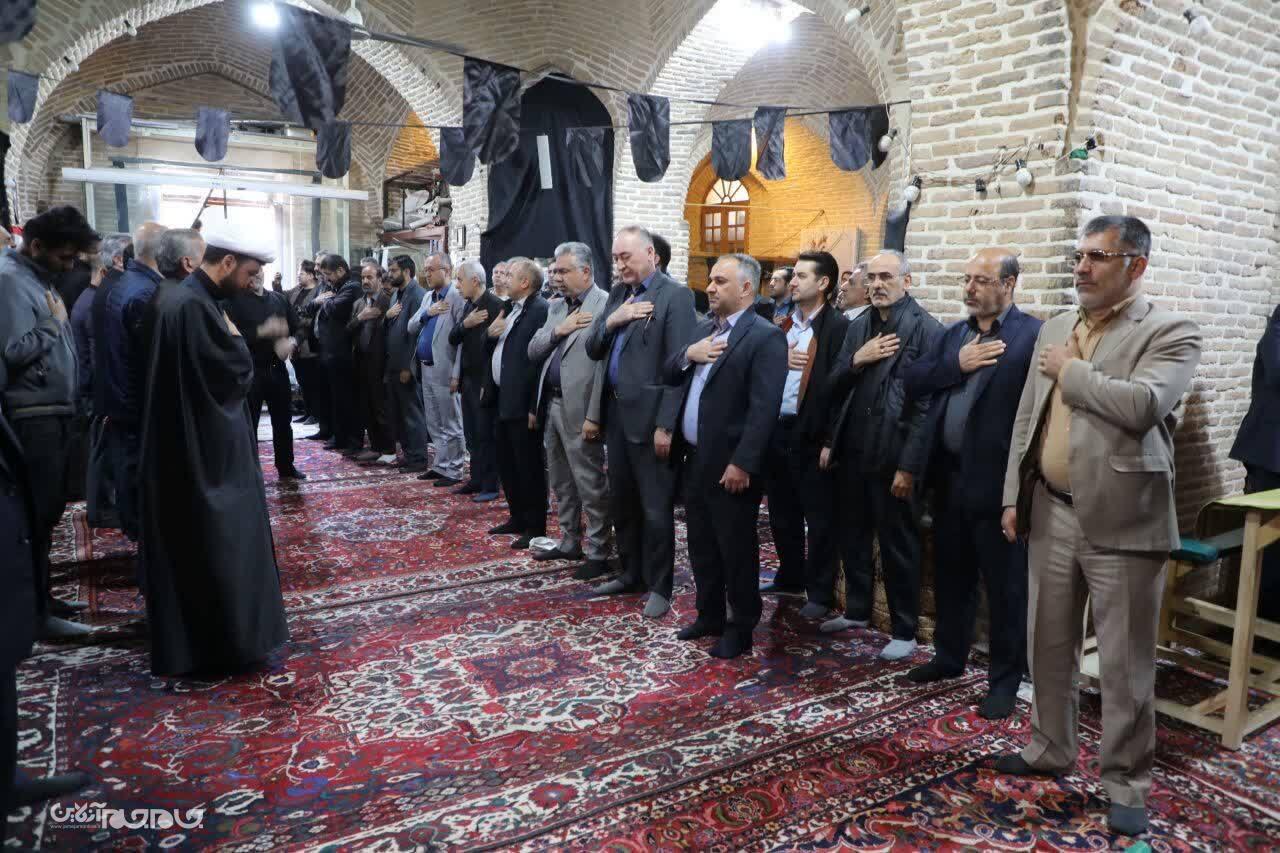 بازار و بازاریان شهرکرد در سوگ چهلمین روز شهادت رهبر انقلاب