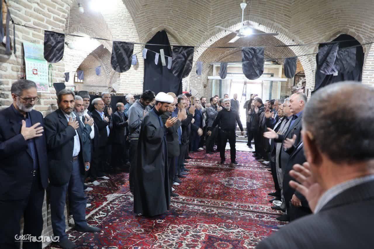 بازار و بازاریان شهرکرد در سوگ چهلمین روز شهادت رهبر انقلاب