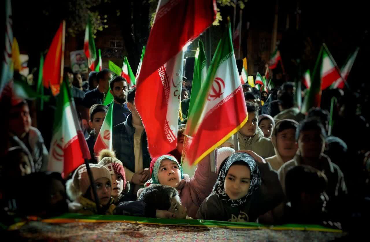 جلوه‌هایی از شکوه حضور شرافتمندانه مردم شهرستان بروجن +تصاویر