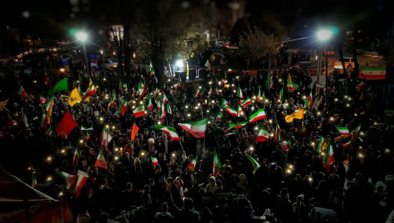 جلوه‌هایی از شکوه حضور شرافتمندانه مردم شهرستان بروجن +تصاویر