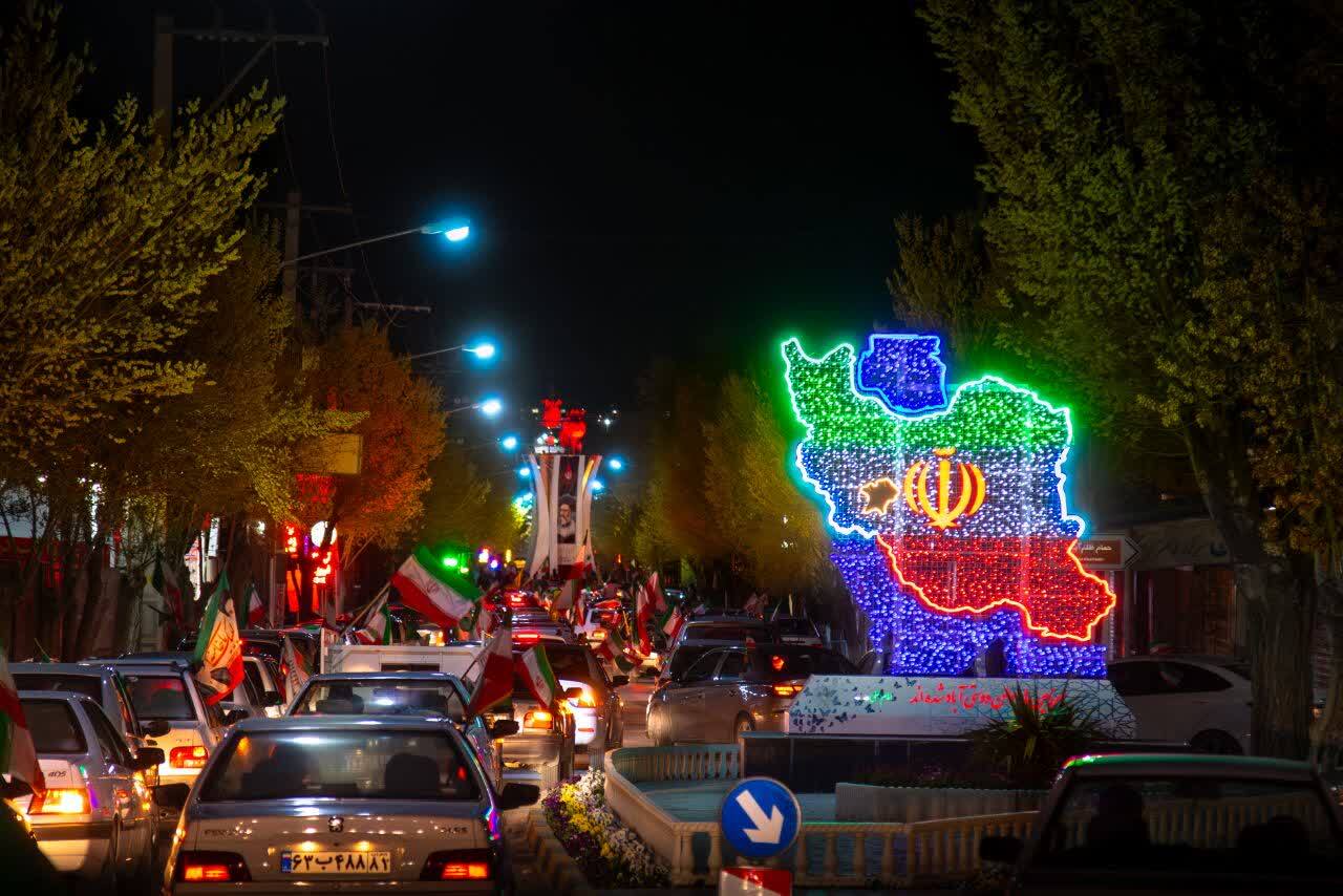 جلوه‌هایی از شکوه حضور شرافتمندانه مردم شهرستان بروجن +تصاویر