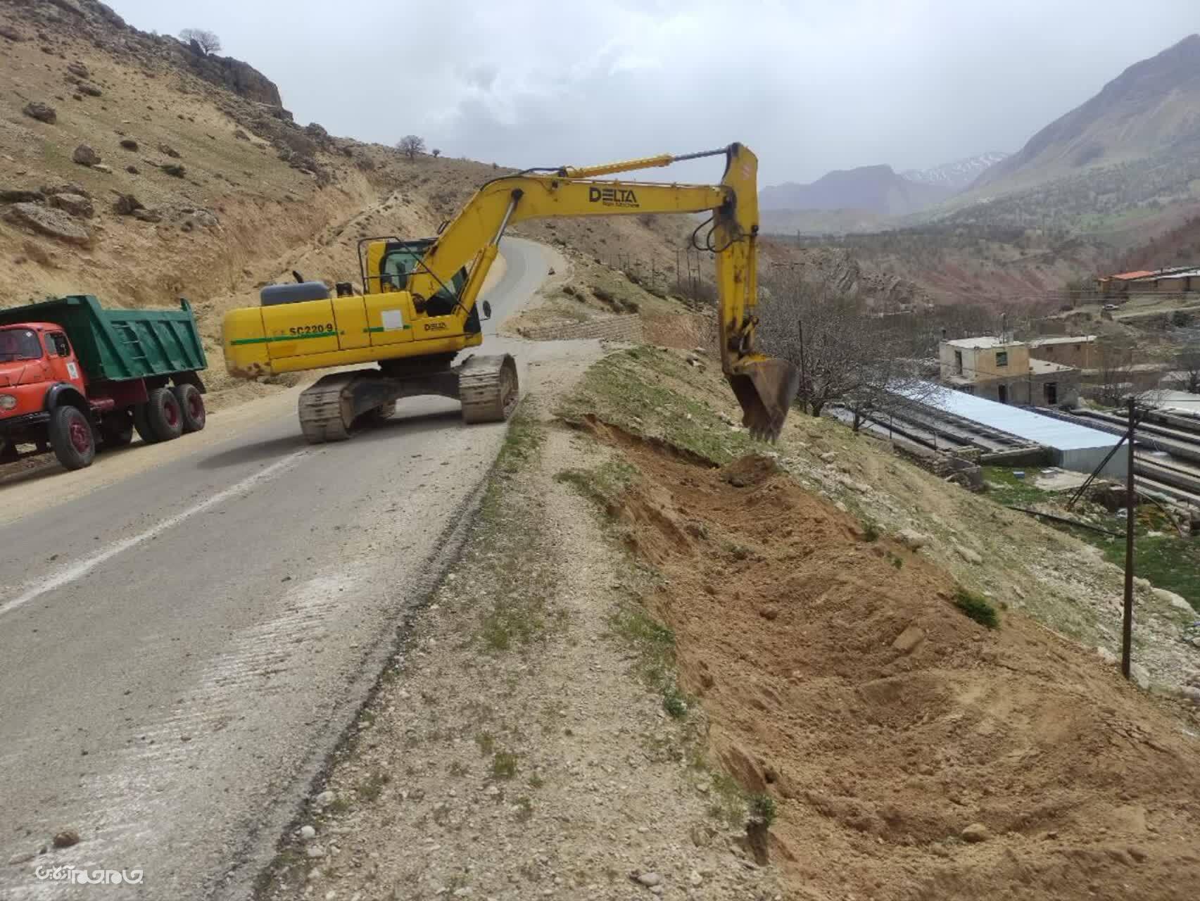 آغاز تعریض و ایمن‌سازی محور روستایی لیرابی به کری چهاربنیچه
