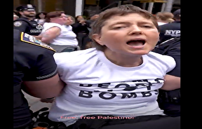 ببینید | بازداشت معترضان ضد جنگ در نیویورک