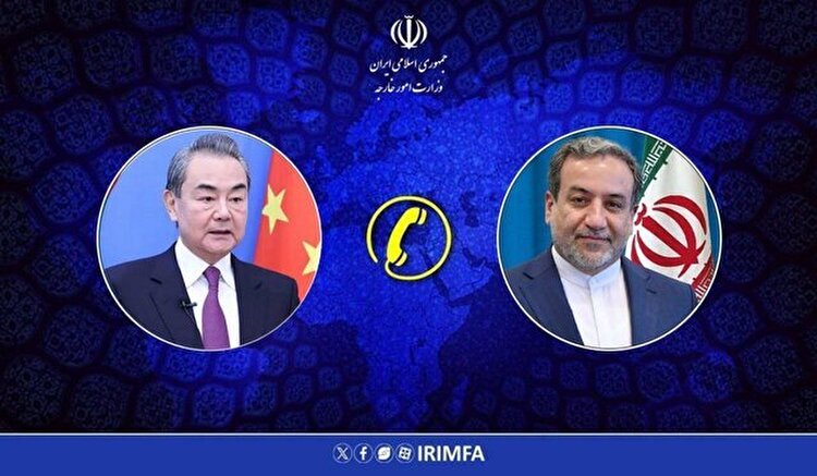 گفت‌وگوی تلفنی وزرای خارجه ایران و چین