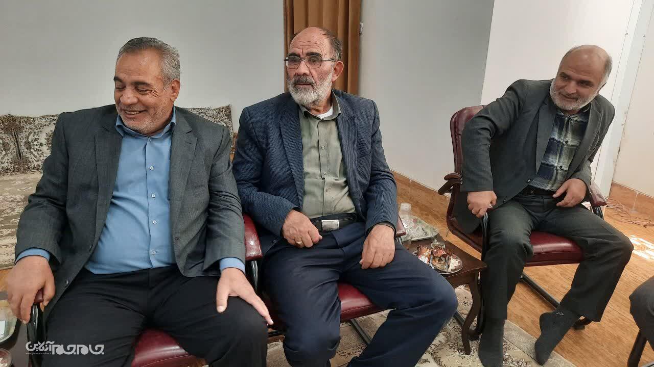 دیدار پیشکسوتان دفاع مقدس چهارمحال و بختیاری با نماینده ولی‌فقیه در استان +تصاویر