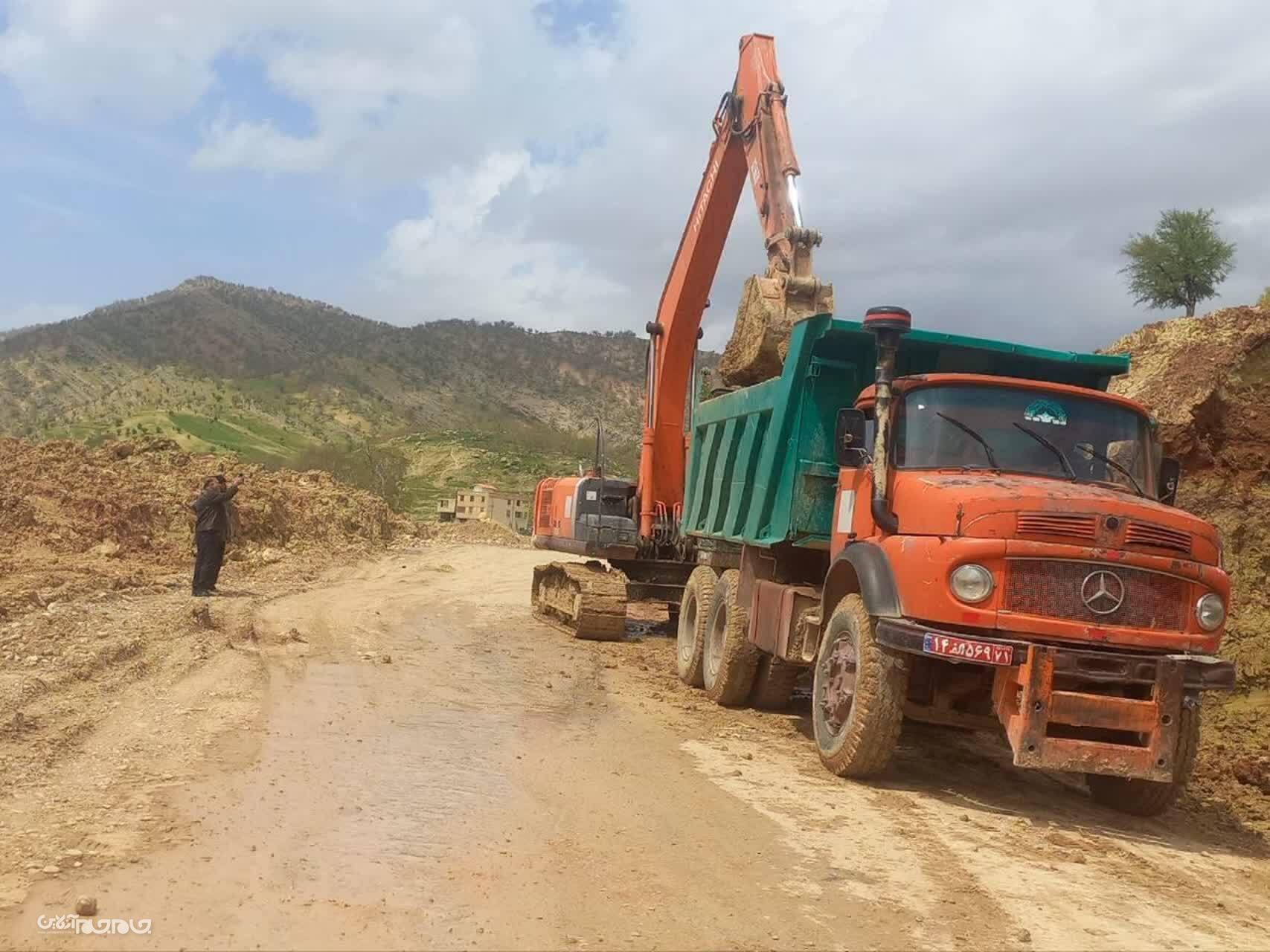 آغاز عملیات حذف ۵ نقطه حادثه‌خیز در محور بازفت