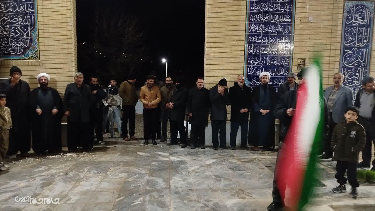 حضور خیابانی مستمر مردم باباحیدر در بیست و دومین شب متوالی