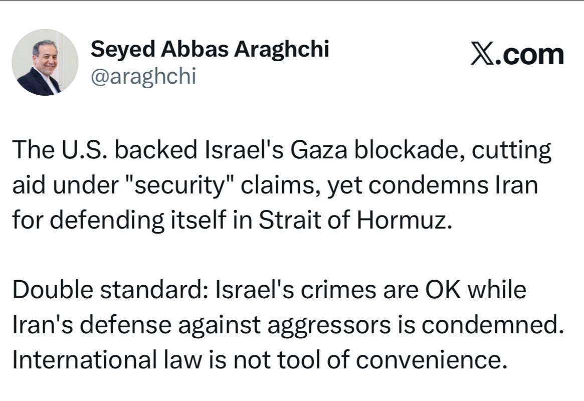 حقوق بین الملل ابزار استفاده گزینشی نیست