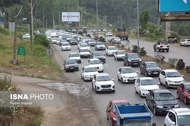 ترافیک روان و شرایط جوی متغیر در جاده های کشور