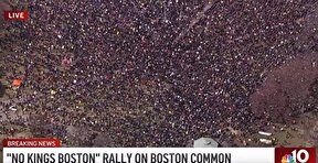 ببینید | تظاهرات میلیون‌ها آمریکایی با عنوان نه به پادشاهی