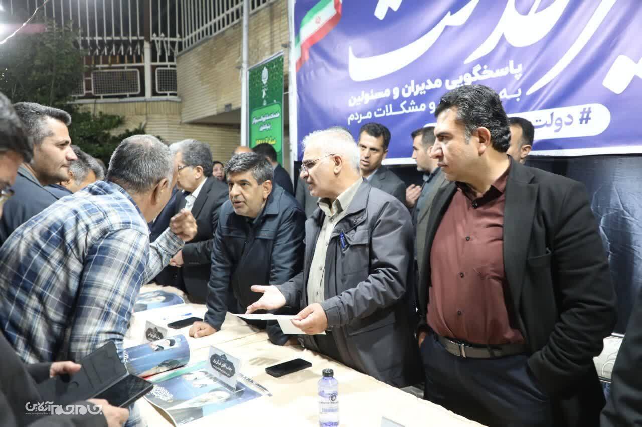 آیینه شفاف پاسخگویی در میدان به روایت تصاویر
